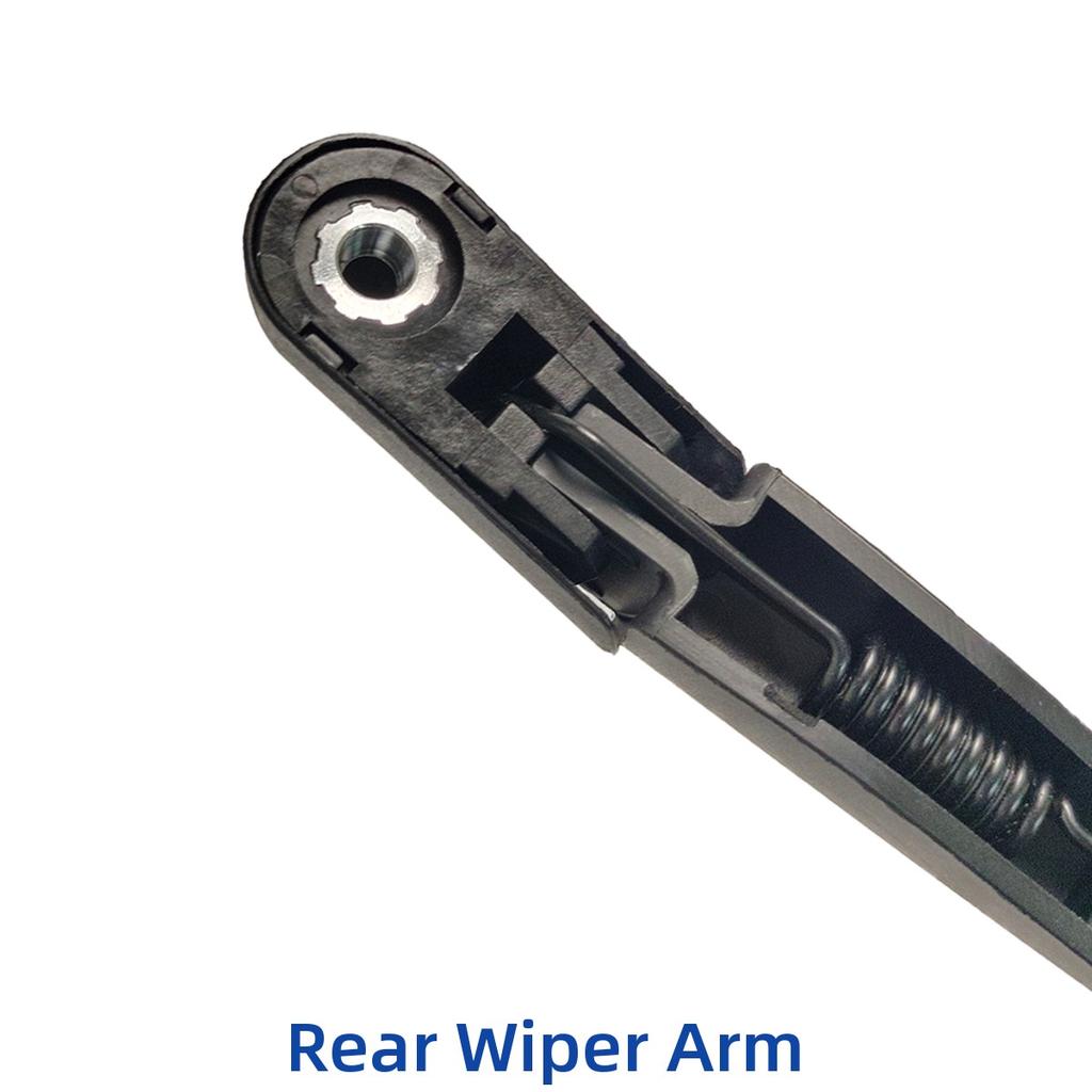 12" 300mm Rear Wiper Blade & Arm Set Kit For Chery Tiggo 5 Hatchback 2014-2018 Windshield Windscreen Tailgate Window Rain Brush