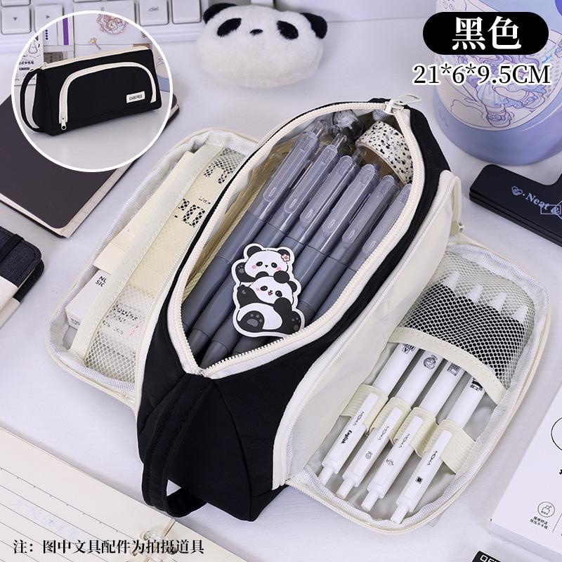 

Новый продукт, простой и с большим отверстием, многофункциональные канцелярские товары, пенал, начальная школа, средняя школа, большая вместимость и высокая ценность