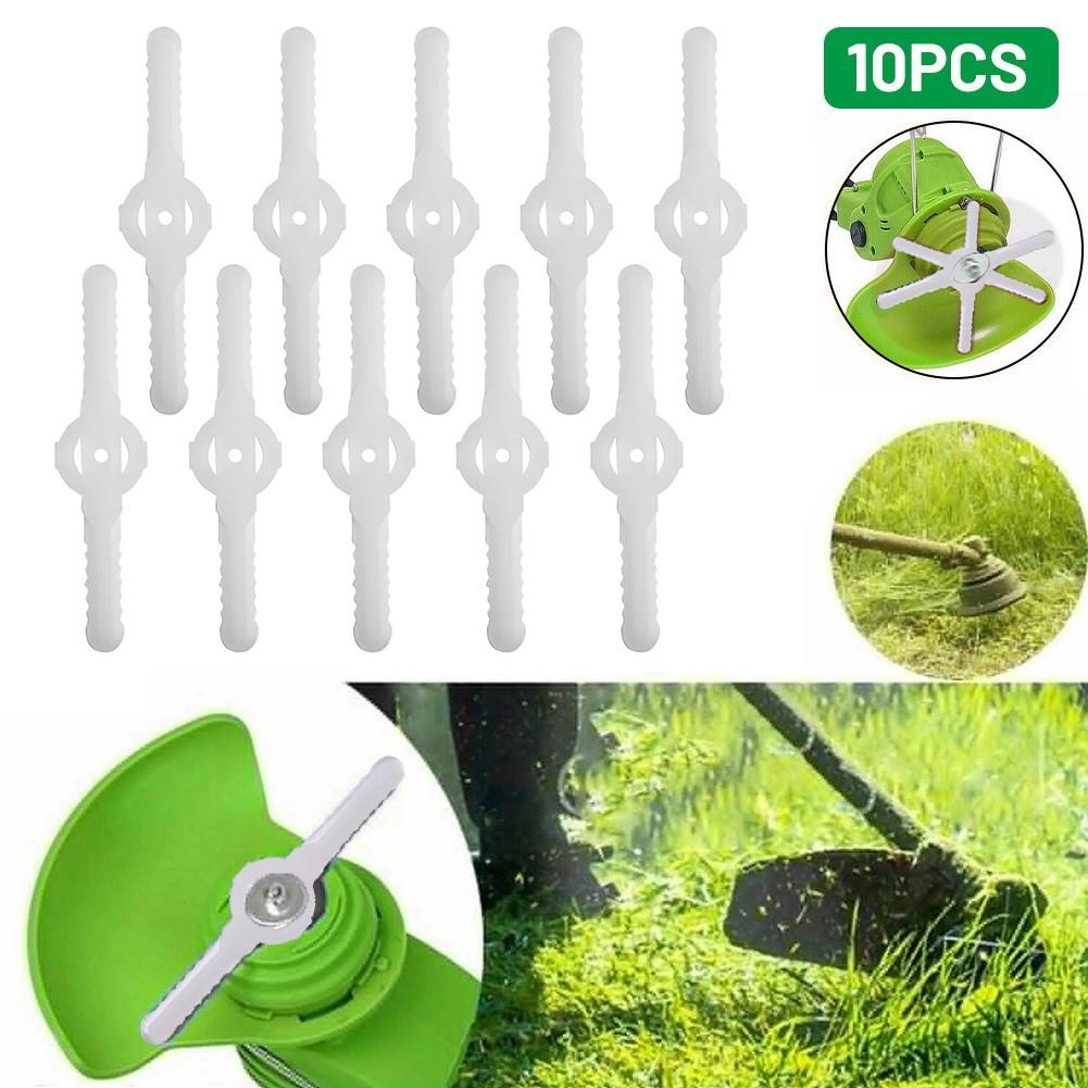 10x Rasentrimmerklingen Klingen Elektrischer Rasentrimmer