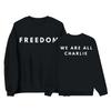 Women's Oversized Long Sleeve Crewneck Sweatshirt Casual Loose-Fitting Drawstring