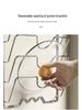 Punch-Free Wall-Mounted Kitchen Storage Rack: Multi-Tier Pot Lid and Cutting Board Organizer