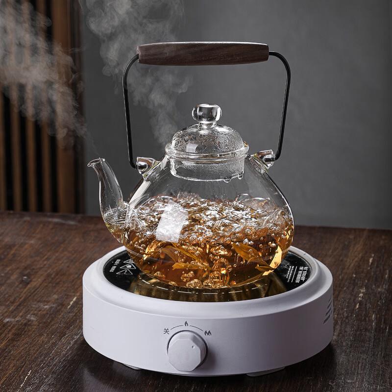 ZISIZ Japanese Style Heat-Resistant Glass Teapot
