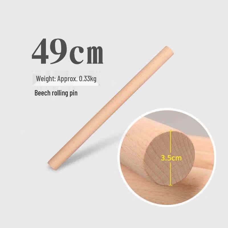 Van Gogh Home Smooth Beech Wood Rolling Pin
