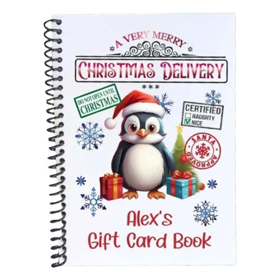 

Книга рождественских подарочных карт на спирали, держатель для подарочных карт, набор для выживания в колледже «Сделай сам», с Рождеством, подарки для студентов на выпускной D