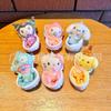 Cute Japanese Style Cartoon Plush Pendant Keychain Claw Machine Prize Doll Soft Toy Ornament