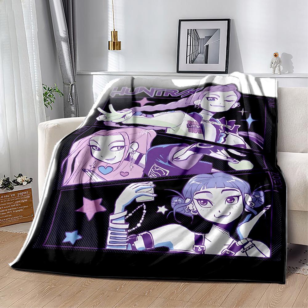 Huntrx Blanket Soft Sofa Couch Office Bed Picnics All-Season Use Versatile Accessory Birthday Christmas Gift Blanket Y25
