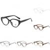 Retro Cat Eye Black Frame Glasses With Blue Light Blocking For Women And Girls