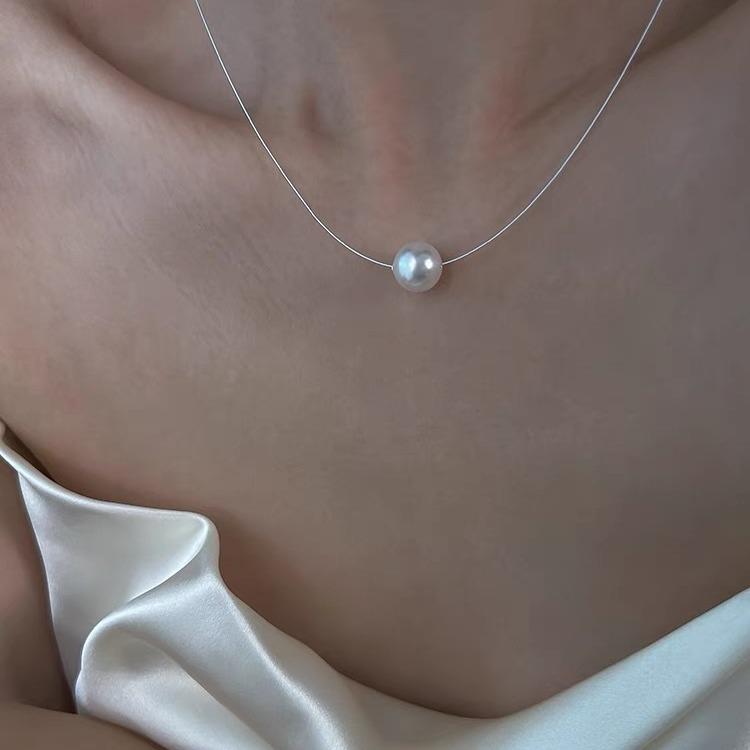 Necklace for Women, New Trendy and Niche Design, Light Luxury and High-end Temperament Pendant, Collarbone Chain 40CM