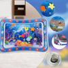 Podložka na hraní Water Sensory Zesílená nafukovací podložka do vody pro kočky a psy Hrací podložka s motivem ryb Moře Oceán Smyslová hračka Water