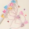 5Pcs Cat Ear Headband Cute Star Shining Sequin Hairbands Sweet PVC Ear Princess Hair Band Gift Kids Fashion Headwear Accessories