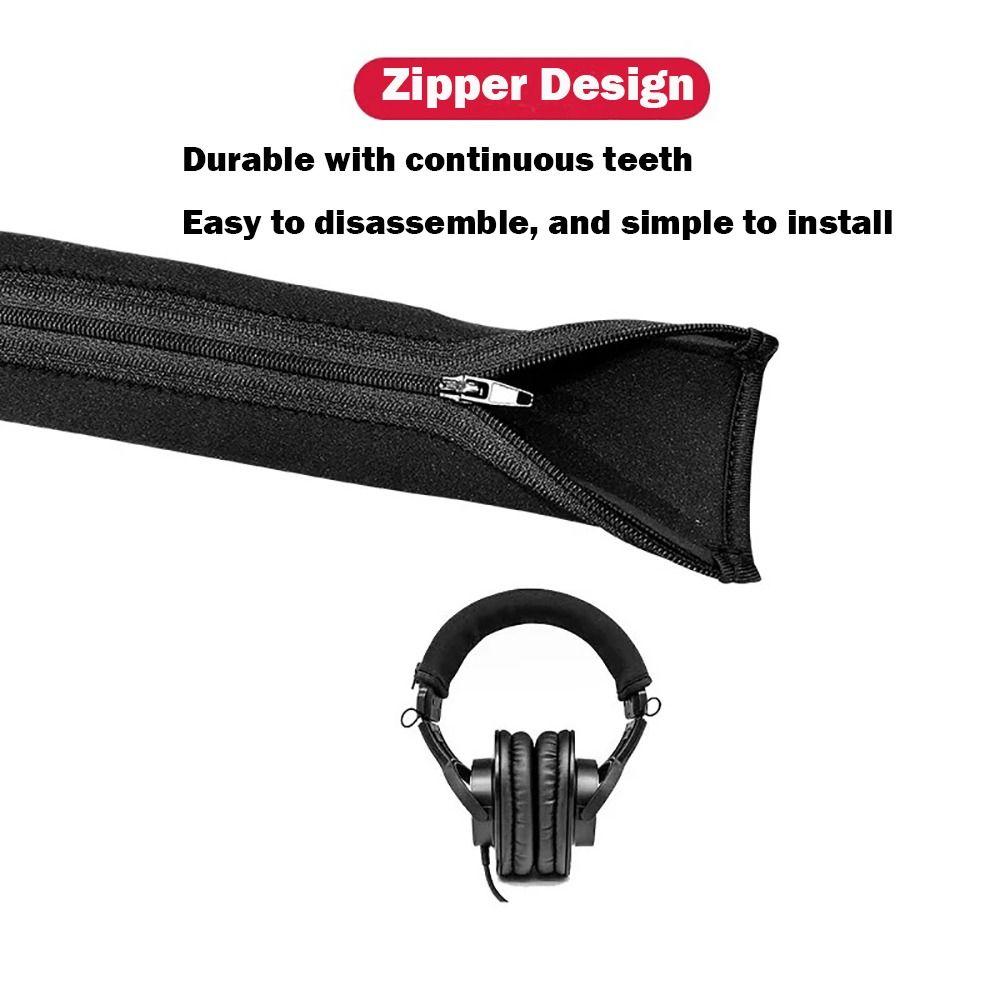 Weiches Headset-Bügelpolster Elastischer Ersatz Headset-Polster Kopfhörer-Stirnbandpolster Kopfhörer