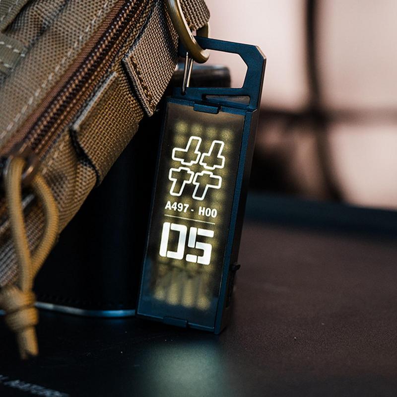 Clip Flashlight Magnetic Walking Flashlight Lightweight 8 Light Modes Jogging Clip Lights Portable For Outdoor Camping Fishing