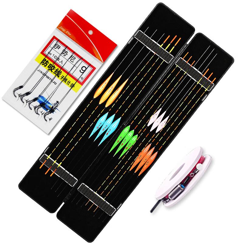 

Grsaed 15-Piece Balsa Fishing Float Set