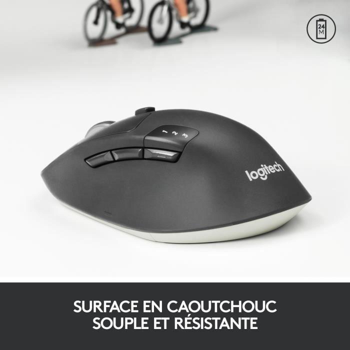 Souris - Sans Fil - Logitech - M720 Triathlon - Noir