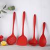 1 Set Of Silicone Cooking Utensils, Spatula, Non Stick Pot, Kitchen Utensils, Leaking Spoon, Kitchen Accessories