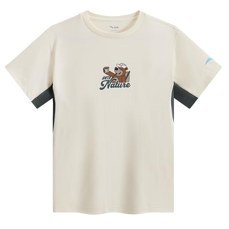 Anta Kids  Boys  Breathable Knit T-shirt 150