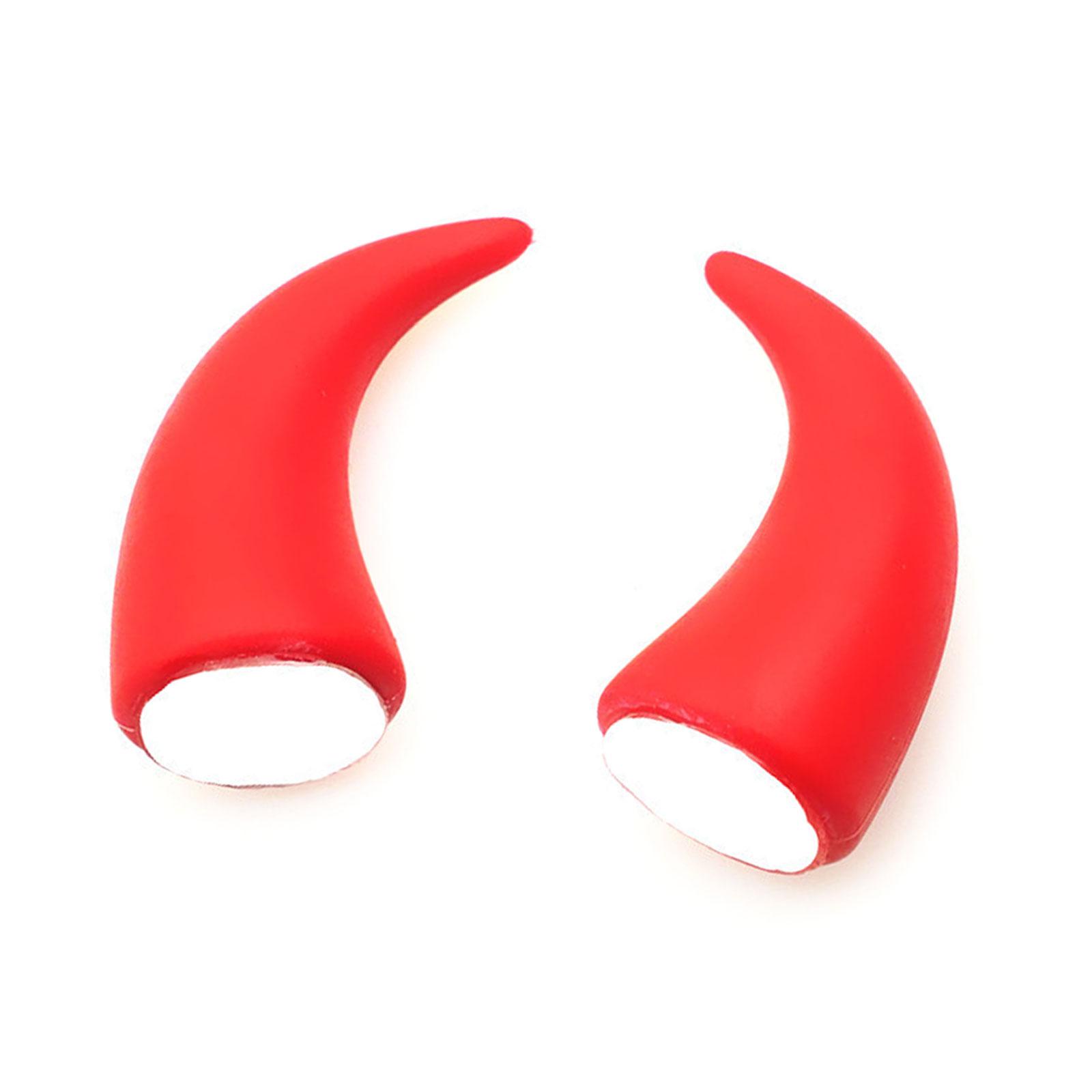 

2 шт. автомобильный мотоциклетный шлем Дьявол Рог кошачьи уши украшение универсальный мотоцикл велосипедный Стайлинг автомобиля украшение шлем красный