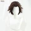Arcane Viktor Cosplay Wig The Machine Herald Viktor Short Brown White Heat Resistant Synthetic Hair Anime Wigs Long Version