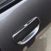 Door Handle Trim Cover Decor Accessories For Dodge Charger 2010+ Carbon Fiber