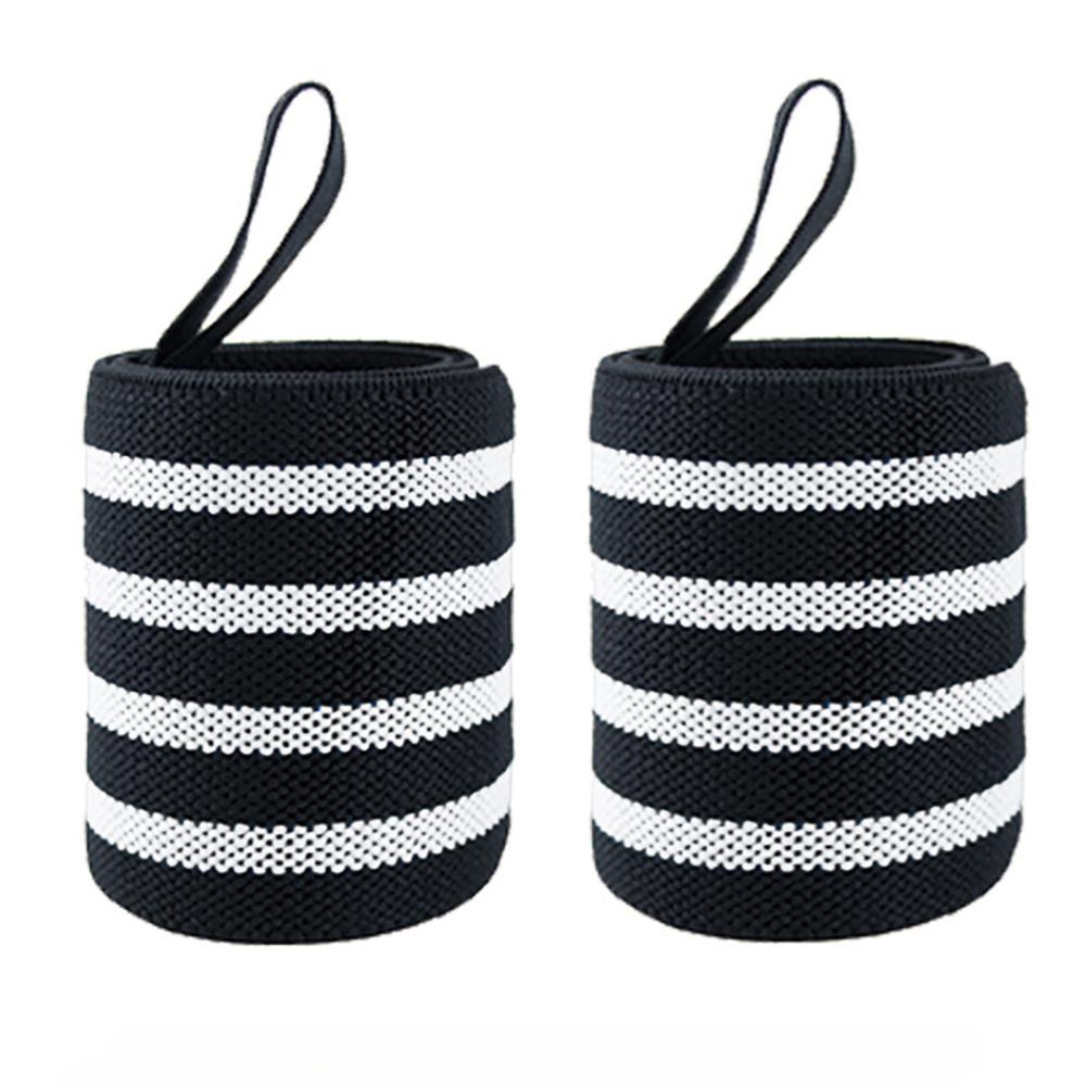 

Регульована опора для зап’ястя та руки для фітнесу, тренувань у тренажерному залі, важкої атлетики, силових тренувань і станової тяги для запобігання розтягнень для чоловіків і жінок чорний