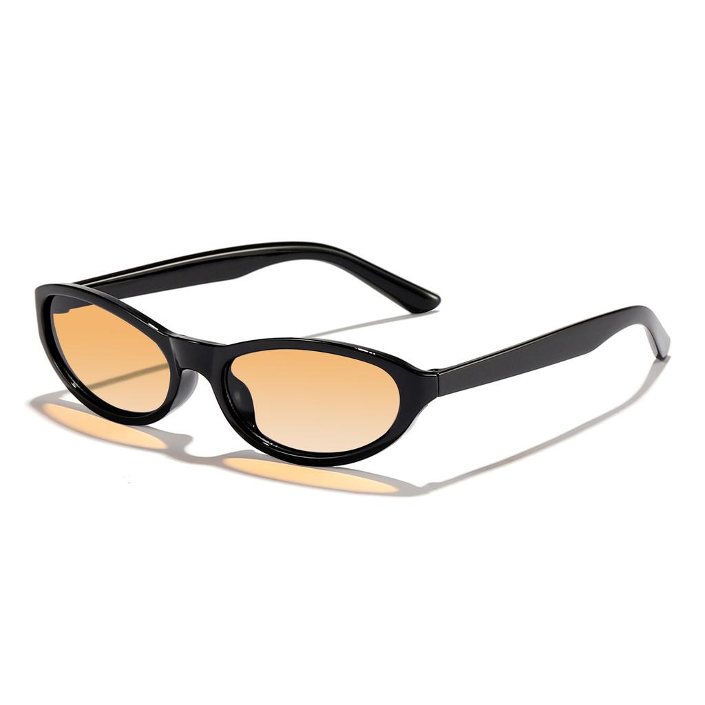 Fashion Luxury Brand Oval Women Sunglasses Retro Shades UV400 Men Small Trending Outdoor Travel Sun Glasses Oculos De Sol Gafas