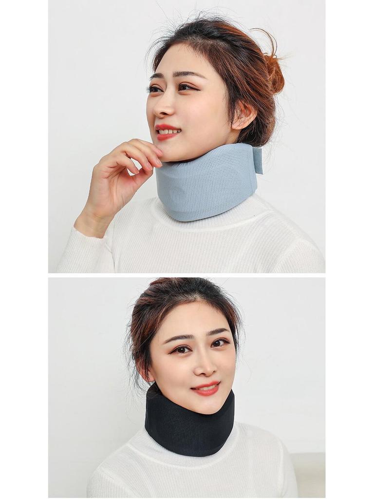 All-Season Ice Silk Neck Support Scarf: Anti-Droop, Thin Style Cervical Spine Corrector