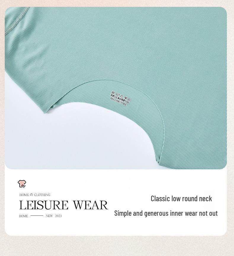 2025 Couple's Ice Silk Home Wear Set: Men's Cool Pajamas & Women's Summer Short Sleeve Long Pants