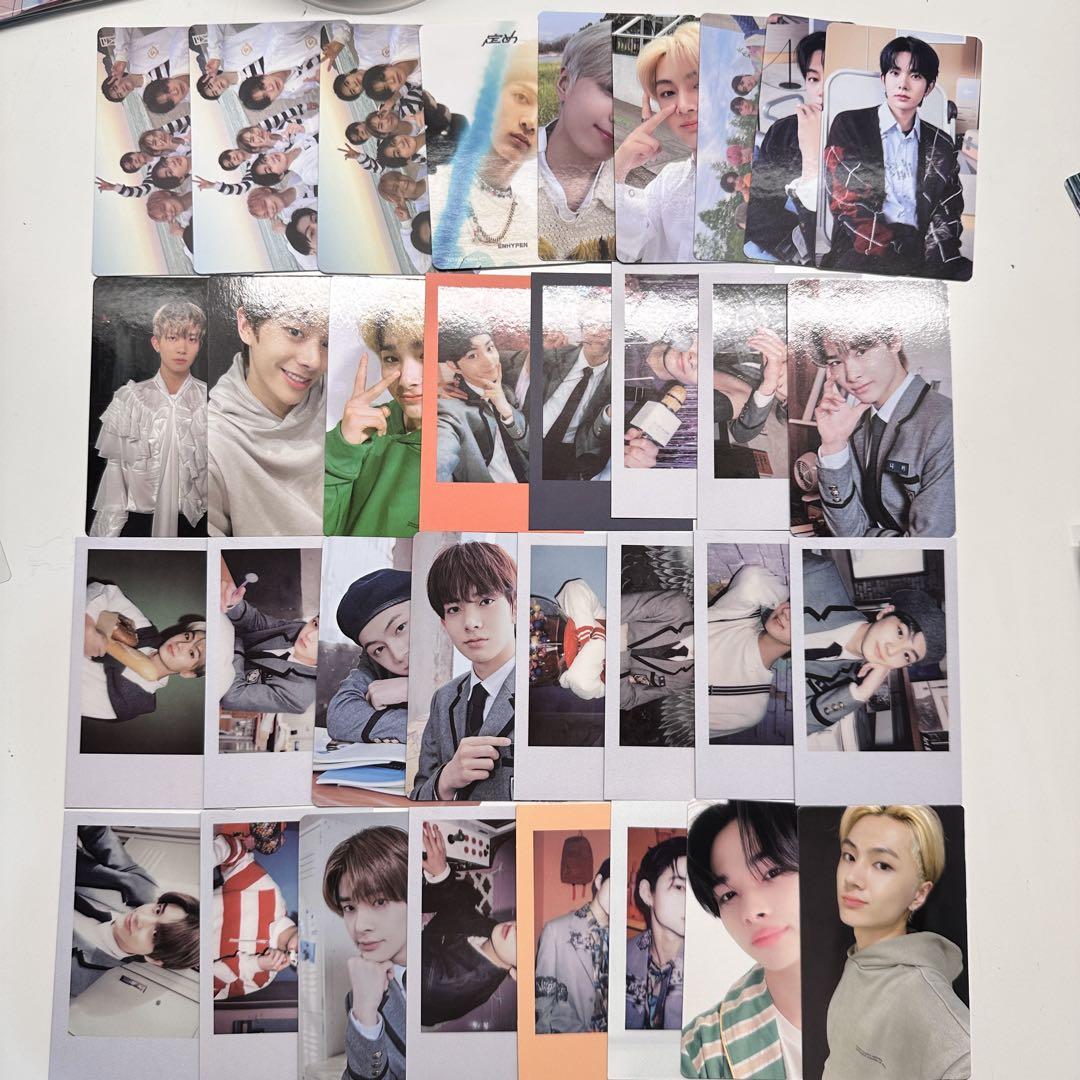 

[USED] enhypen trading cards