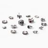 Vintage Animal Skull, Snake, Frog Mask Adjustable Ring Jewelry Set – 16 Pieces
