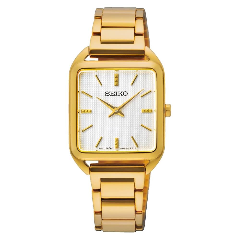 

Seiko Essentials SWR078 Quartz Gold Dial Women s Watch Quartz Movement