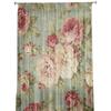 Peony Flower Sheer Curtains for Living Room Modern Voile Curtain Bedroom Tulle Curtains Window Drapes Decor