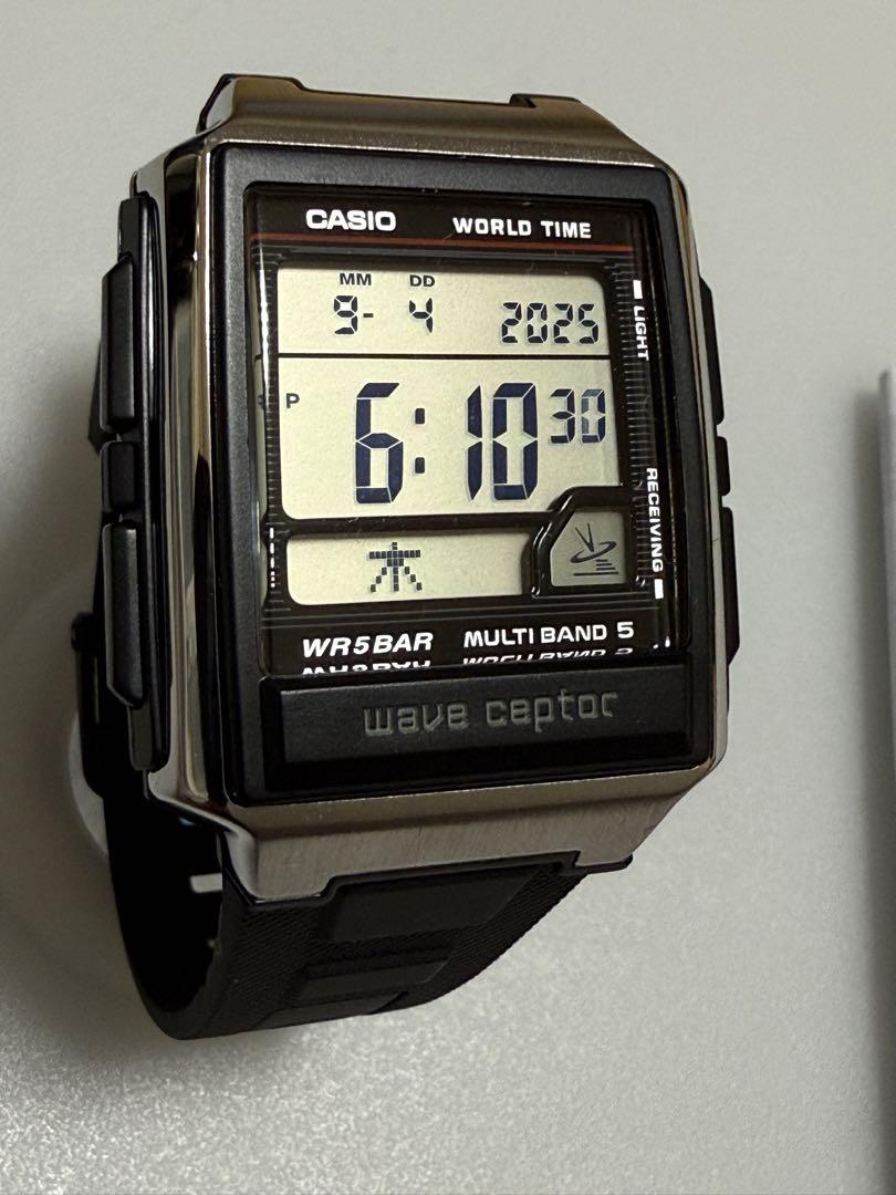 

[Б/У] CASIO WV-59R-1AJF Черные Радиоуправляемые Наручные Часы