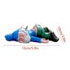 1pc Large Drunken Funny Garden Gnome Statue - 15cm Resin Art Deco Figurine with Weatherproof Coating for Yard Lawn Porch Decor