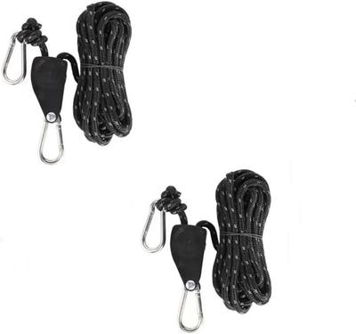 Guy Rope Flexible For Rope Plant Growing Guy Tent Hanging Time Saving Flexible Tarp Tent Tarp Diameter Length Load Capacity Made of Set of 2 Rope,
