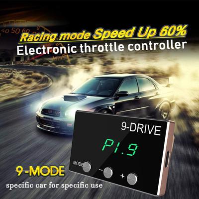 Auto-Gasannahme-Controller, 9 Antriebe, 5 Modi, digitaler Rennbeschleuniger, starker Auto-Pedal-Booster, Kfz-Zubehör