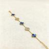 High-end Titanium Steel Four-leaf Clover Bracelet Fashion Classic Women's Zircon Bracelet