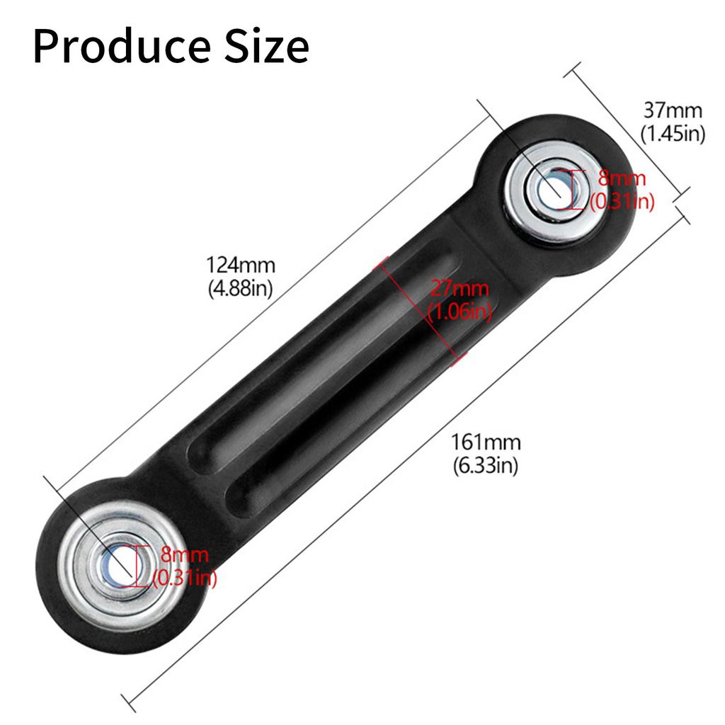 2 Pack Gliders Bearing Arm Brackets Replacement Hardware Home Accessory for Outdoor Rocker and Garden Supplies