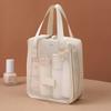 Mesh Makeup Toiletry Storage Bag Handbags Portable Travel Washing Body Shower Tools Organizer Hanging Cosmetic Organizer Pouch