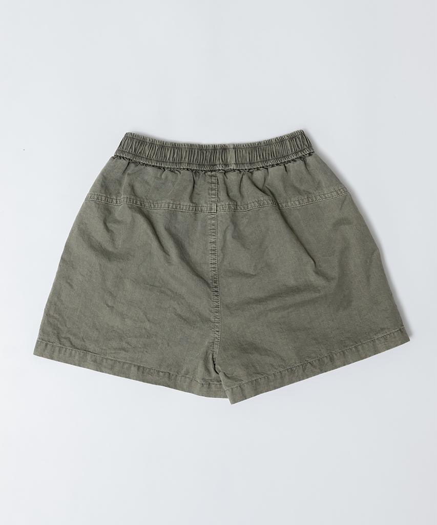Pabeo Cotton Shorts (Moss Green)