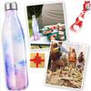 Stainless Steel Water Bottle Vacuum Insulated Water Bottles Reusable Double Walled Drinks Bottle 350ml/500ml/750ml/1000ml