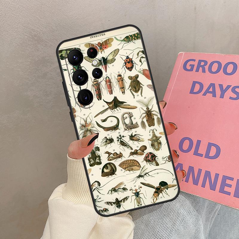 Beetles Insects Case For Samsung Galaxy S23 Ultra S22 Plus S21 Ultra S20 FE S9 S10 Note 10 20 Ultra Cover