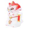 Solar Fortune Cat Nodding Head Cute Solar Powered Lucky Cat Car Dashboard Decoration
