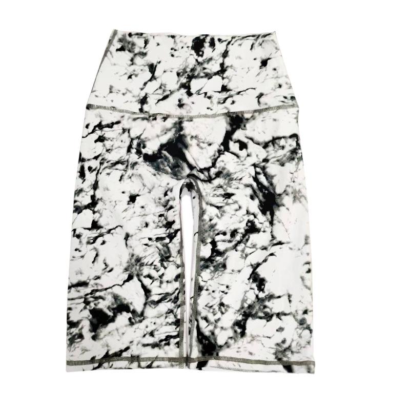 Sports Shorts, Yoga Five-point Pants, Women's High Waist, Hip Lift, Tight Body Wear, Fitness Pants, Running Cycling Pants, Nylon