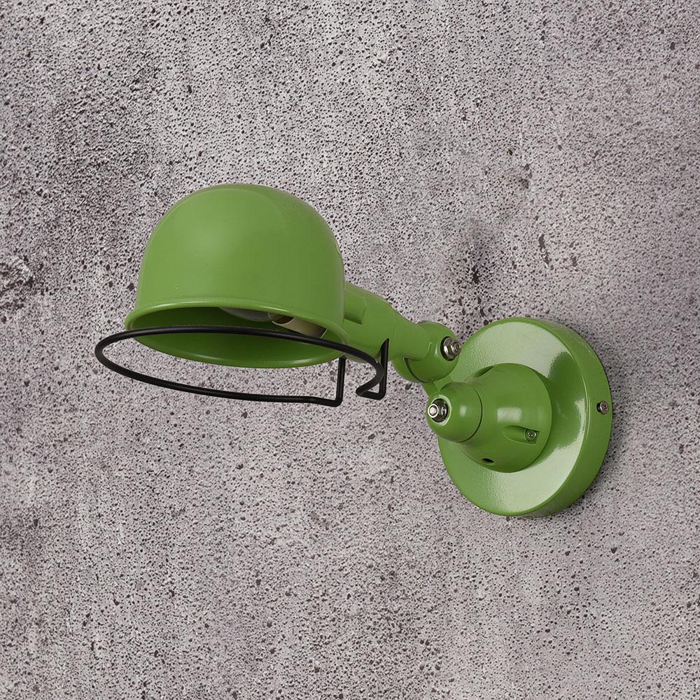 Klasik İskandinav loft endüstriyel tarzı ayarlanabilir Duvar Lambası Vintage aplik duvar ışıkları LED armatür