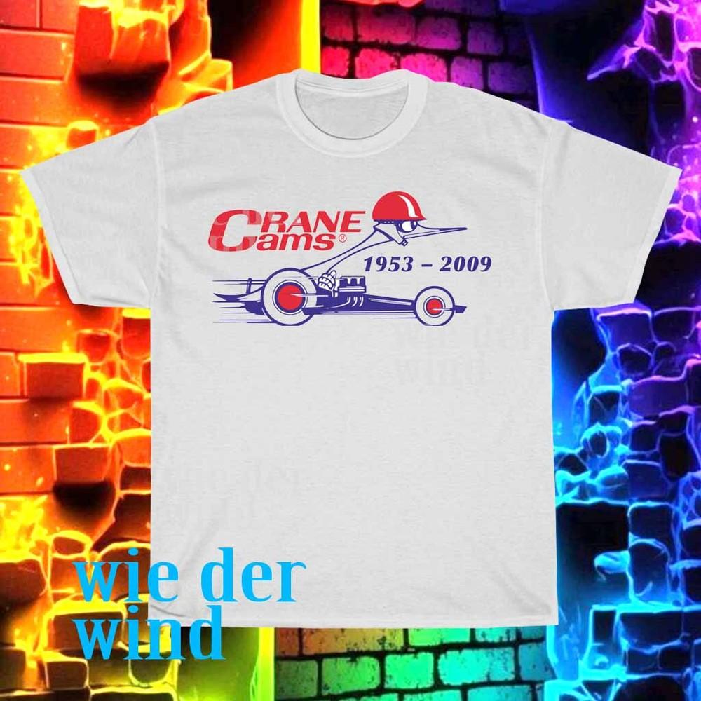 

Новая мужская футболка с логотипом Crane Cams, смешной размер от S до 5XL 2XL