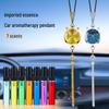 Hanging Car Air Freshener Pendant - Essential Oil Aromatherapy Deodorizer with Long-lasting Light Fragrance for Car Interior Decoration