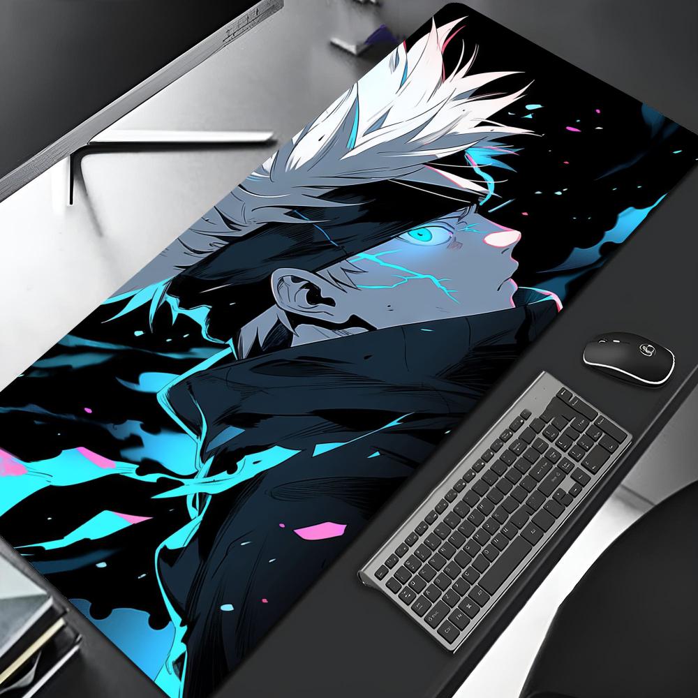Anime Jujutsu Kaisen Mouse Pad Gaming Gamer Locking Edge Big Computer Gamer Large Rubber Art Mousepad Laptop Desk Mat