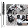 A 6-piece bicycle cleaning tool kit, including a tire brush, chain washer, and brake disc washer.