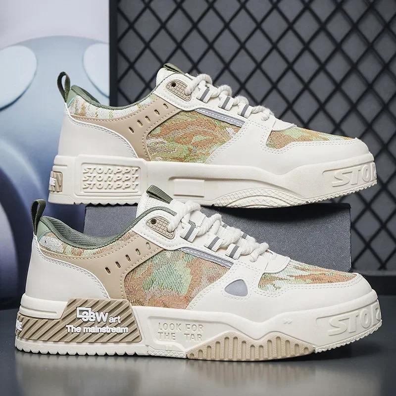Men's Casual Shoe New Fashion Men's Flat Shoes Luxury Sneakers for Men 2024 Platform Casual Board Shoes New Vulcanized Shoes