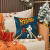 Science Movie B-Back To The Future Pillow Case Printing Pillowcase Living Room Sofa Cushion Cover Bedroom Room Decor